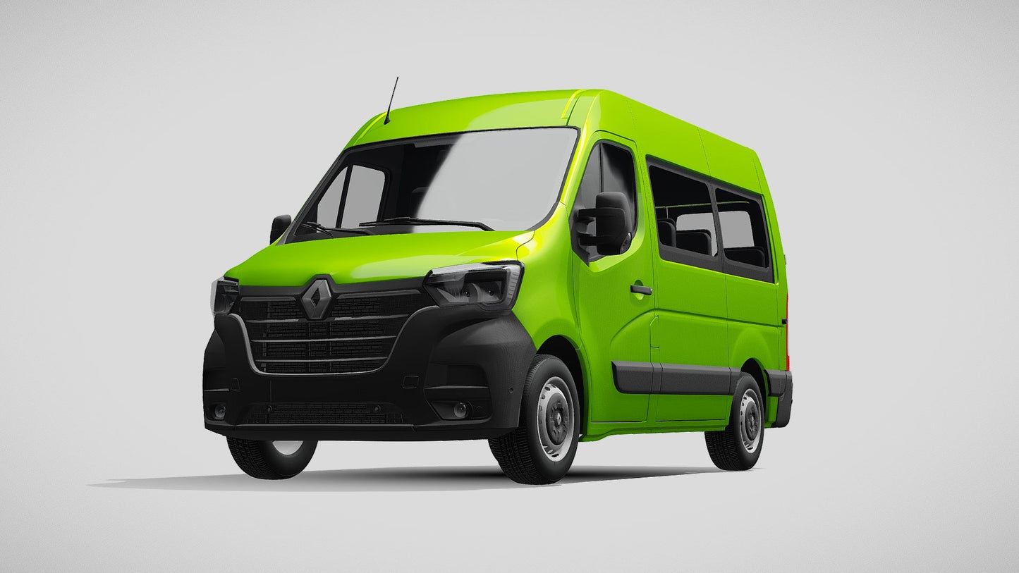 The 'Witley' Renault Master High top Fixed Roof with Manual, Automatic and Electric options by CCCAMPERS
