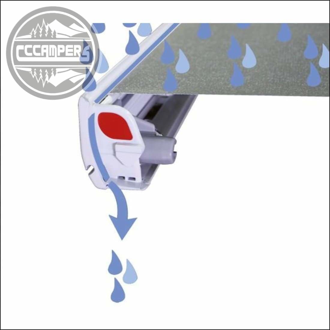 Fiamma F45S Awning for Renualt Trafic LWB - CCCAMPERS