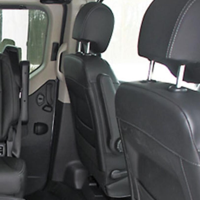 Genuine X82 Renault Trafic - Vauxhall Vivaro - Nissan NV300 - Fiat Talento B Post Trims uncut for bulkhead delete 2014+ - cccampers.myshopify.com