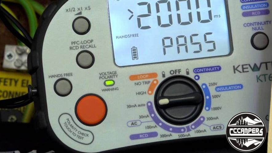 Electrical systems 230V Test & Operation