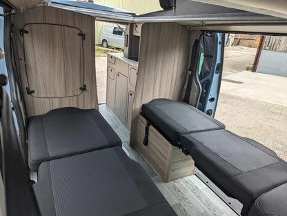 The Witley Camper Van Conversion for the 2013 on Ford Transit Custom and 2024 all New Volkswagen Transporter T7