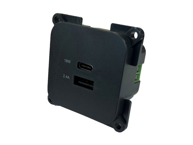 USB-A & USB-C C-Line Socket Pack - Additional USB-A & USB-C charge points