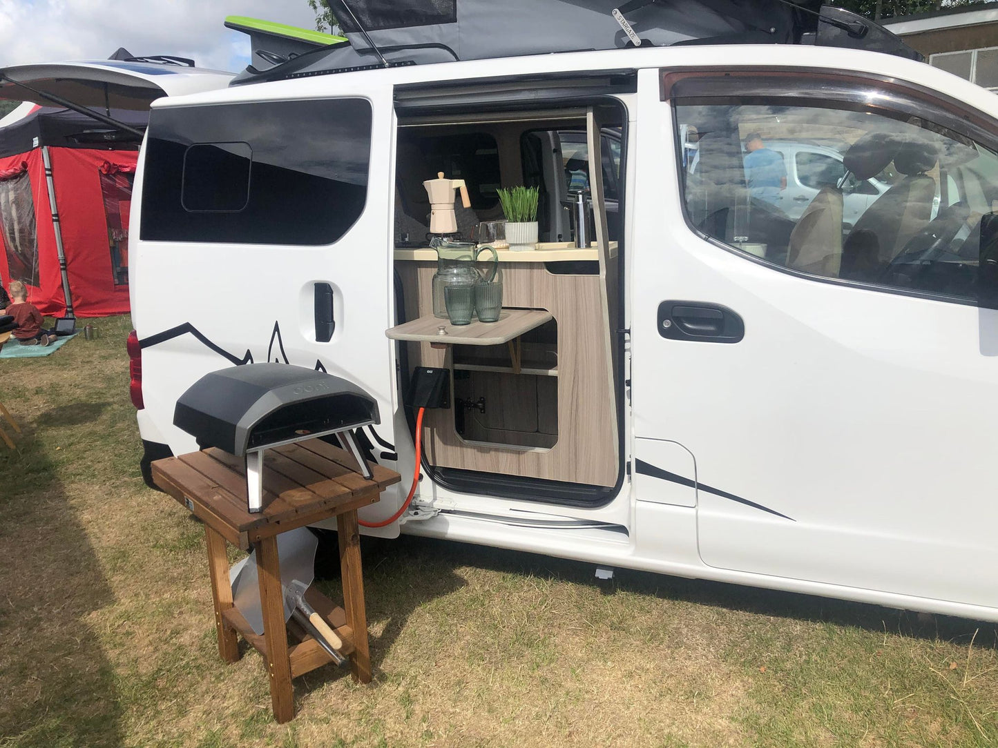The Clee Solo or Duo Camper Van Conversion for the Nissan NV200 & eNV200 Diesel or Electric Camper.