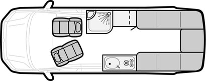 The Ribbsford Motorhome Class B Conversion for the Renault Master & Nissan Interstar