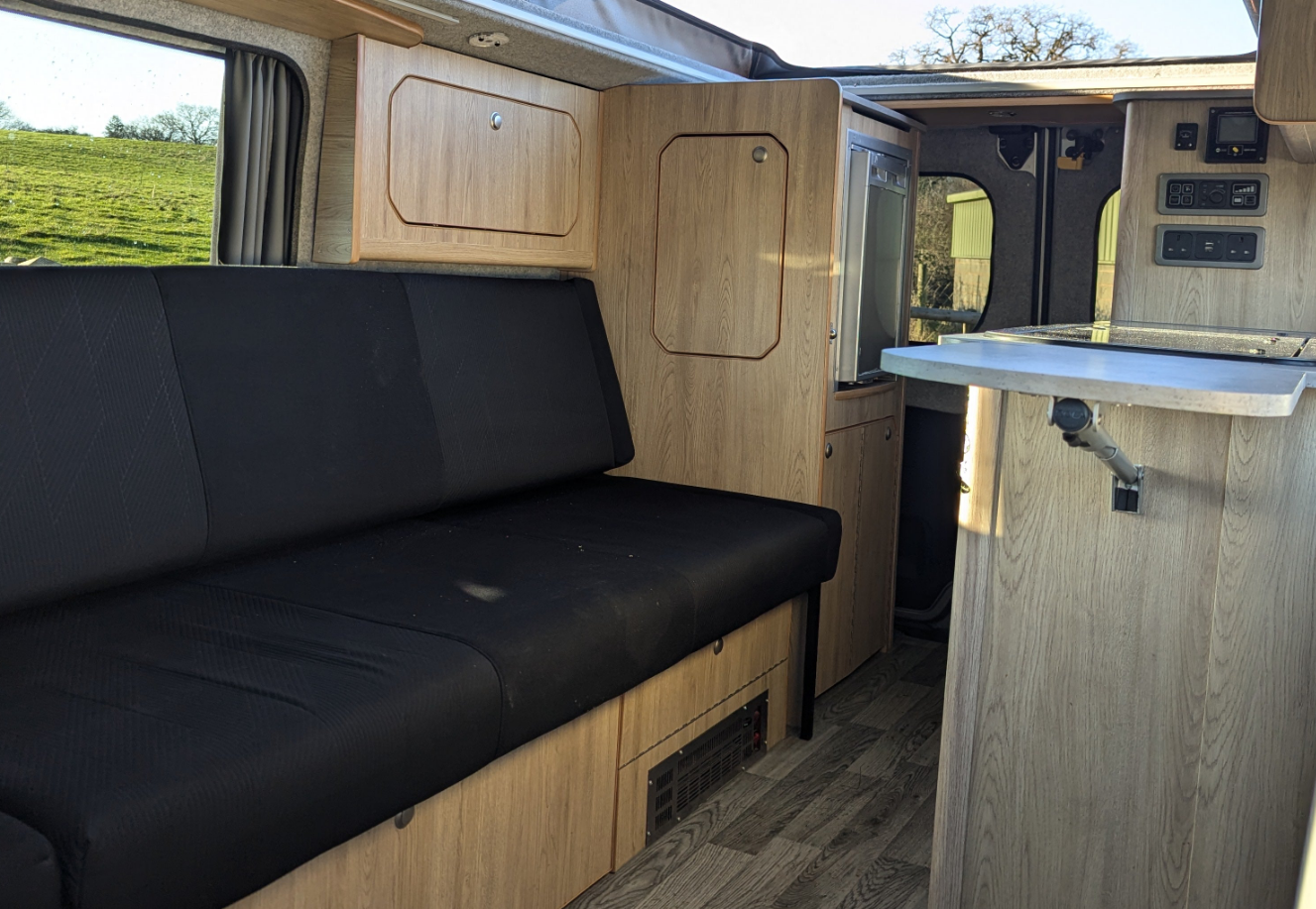 The Flagship Mamble Camper van Conversion for the Renault Trafic, Nissan NV300 Fiat Talento