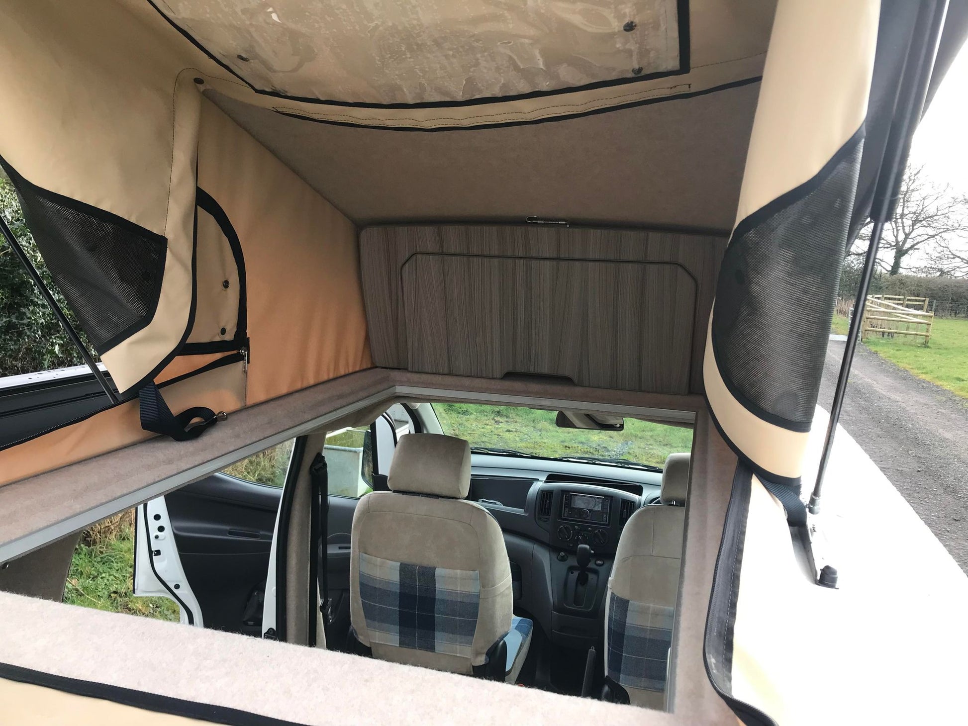 The Clee Solo or Duo Camper Van Conversion for the Nissan NV200 & eNV200 Diesel or Electric Camper. - cccampers.myshopify.com
