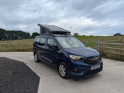 Stargaze Pop Top Elevating Roof for the new shape Citroën Berlingo, Peugeot Partner, Vauxhall Combo, Toyota ProAce, and Fiat Doblò LWB XL Campervans