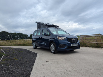 Stargaze Pop Top Elevating Roof for the new shape Citroën Berlingo, Peugeot Partner, Vauxhall Combo, Toyota ProAce, and Fiat Doblò LWB XL Campervans