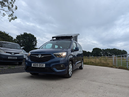 Stargaze Pop Top Elevating Roof for the new shape Citroën Berlingo, Peugeot Partner, Vauxhall Combo, Toyota ProAce, and Fiat Doblò LWB XL Campervans