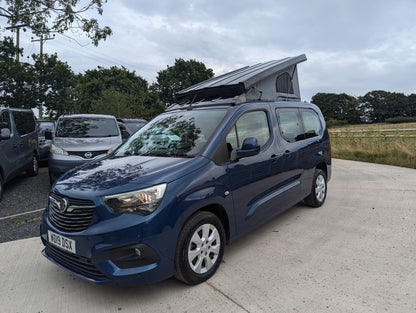 Stargaze Pop Top Elevating Roof for the new shape Citroën Berlingo, Peugeot Partner, Vauxhall Combo, Toyota ProAce, and Fiat Doblò LWB XL Campervans