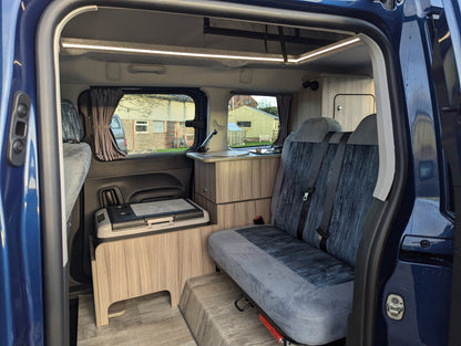 Vauxhall Combo Life Family MPV Ultimate Side Layout Campervan Conversion – A True Camper with Comfort, Style & Adventure in One!