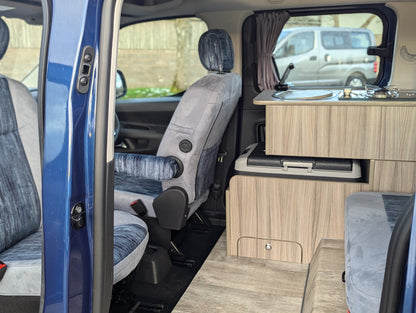 Vauxhall Combo Life Family MPV Ultimate Side Layout Campervan Conversion – A True Camper with Comfort, Style & Adventure in One!