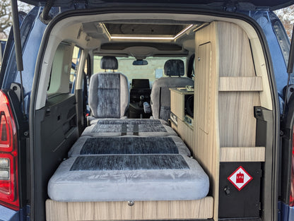 Vauxhall Combo Life Family MPV Ultimate Side Layout Campervan Conversion – A True Camper with Comfort, Style & Adventure in One!