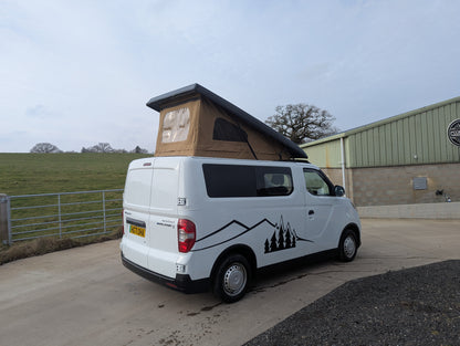 Stargaze Pop Up Rear Elevating Roof and Window fitting service for the SAIC Maxus edeliver 3 ED3 Campervan 2020>