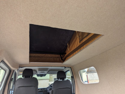 Stargaze Pop Up Rear Elevating Roof and Window fitting service for the SAIC Maxus edeliver 3 ED3 Campervan 2020>