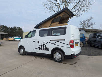 Stargaze Pop Up Rear Elevating Roof and Window fitting service for the SAIC Maxus edeliver 3 ED3 Campervan 2020>