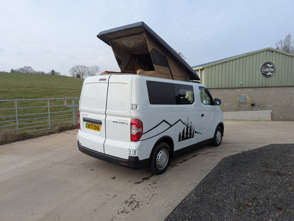 Stargaze Pop Up Rear Elevating Roof and Window fitting service for the SAIC Maxus edeliver 3 ED3 Campervan 2020>