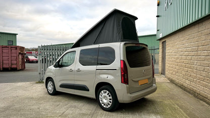 Stargaze Pop Top Elevating Roof for the new shape Citroën Berlingo, Peugeot Partner, Vauxhall Combo, Toyota ProAce, and Fiat Doblò SWB Campervans