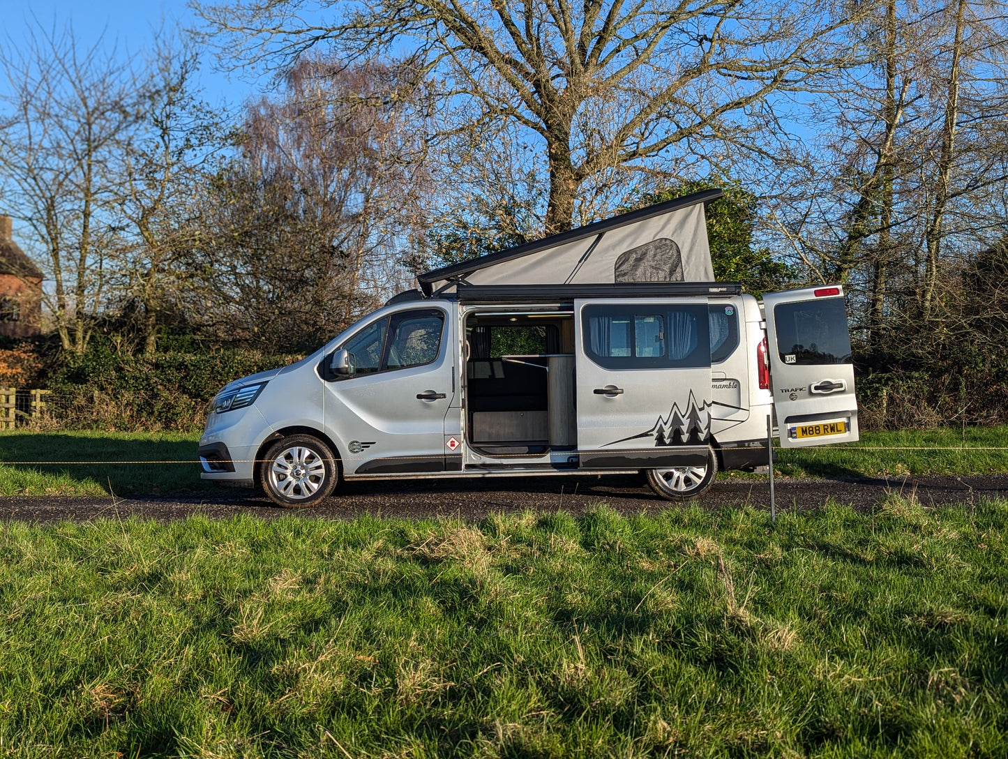 The Flagship Mamble Camper van Conversion for the Renault Trafic, Nissan NV300 Fiat Talento