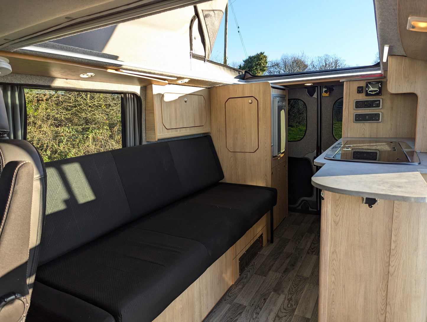 The Flagship Mamble Camper van Conversion for the Renault Trafic, Nissan NV300 Fiat Talento