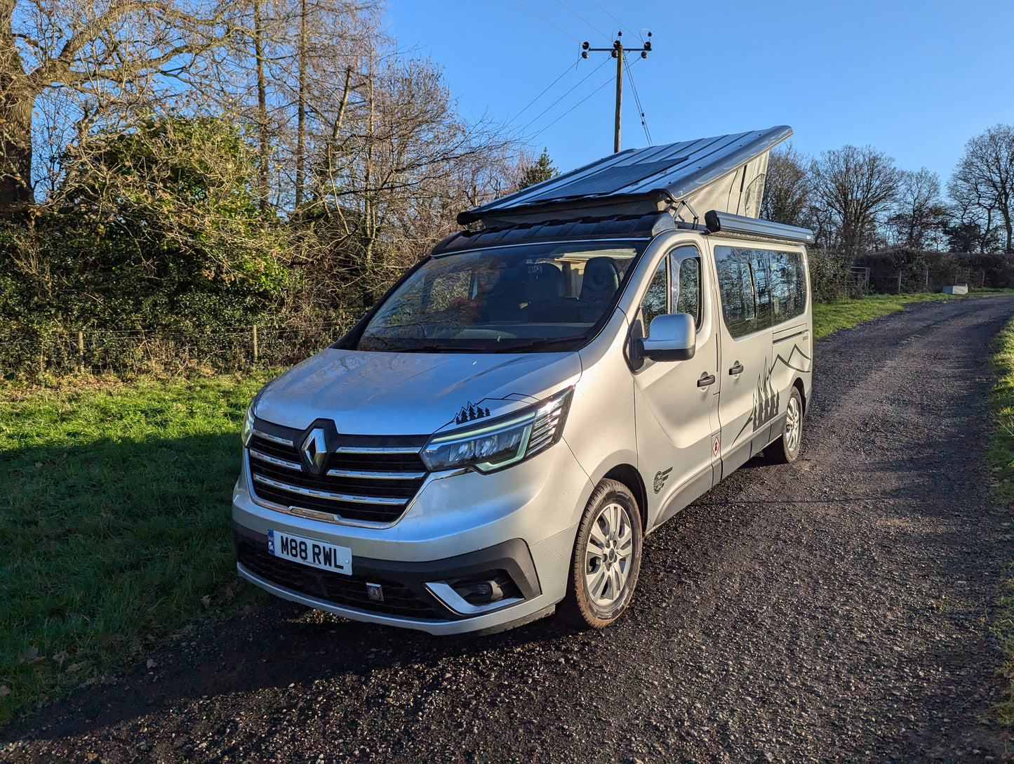 The Flagship Mamble Camper van Conversion for the Renault Trafic, Nissan NV300 Fiat Talento