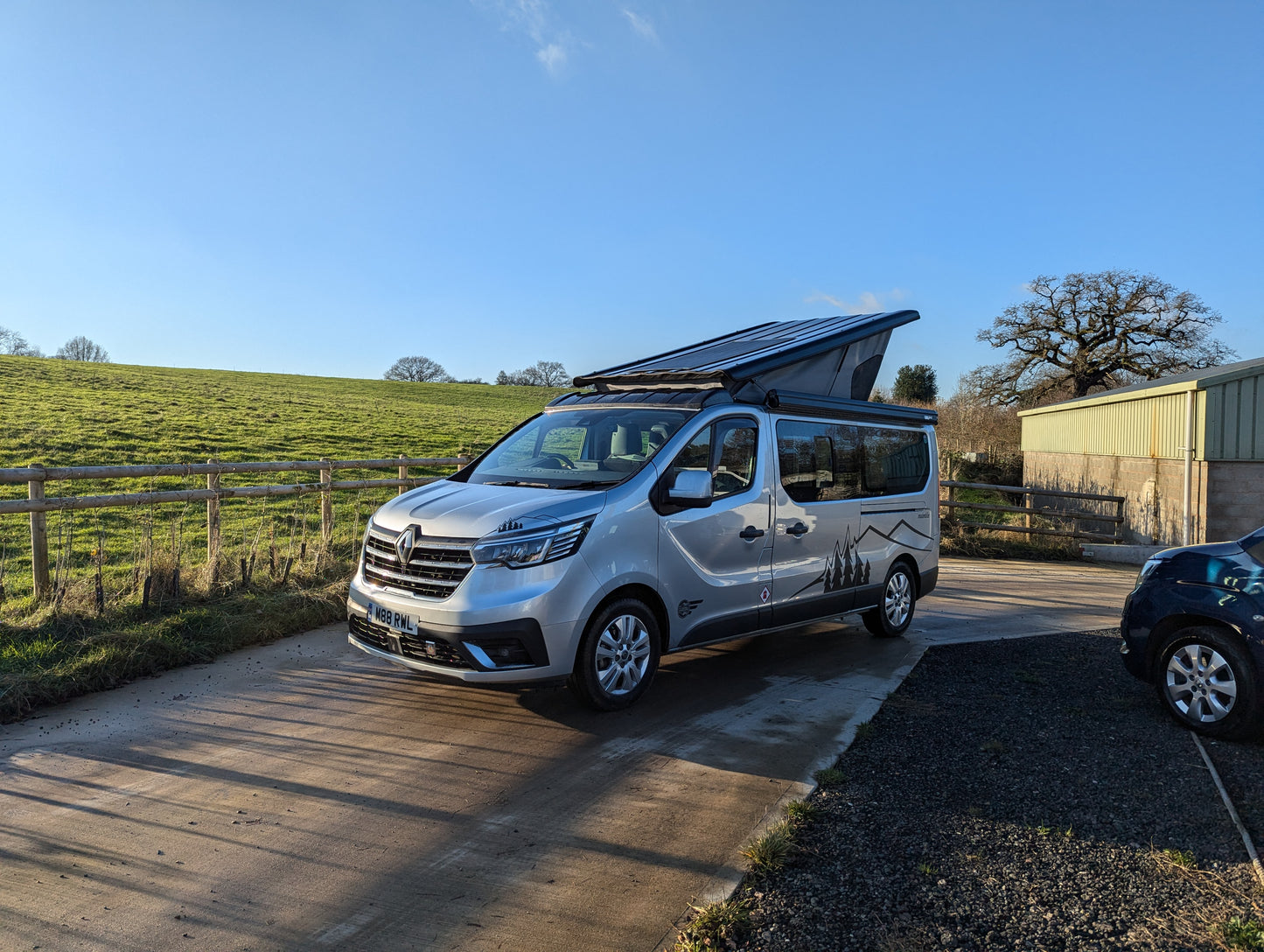 The Flagship Mamble Camper van Conversion for the Renault Trafic, Nissan NV300 Fiat Talento