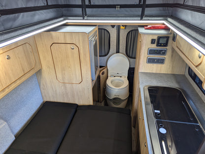 The Flagship Mamble Camper van Conversion for the Renault Trafic, Nissan NV300 Fiat Talento