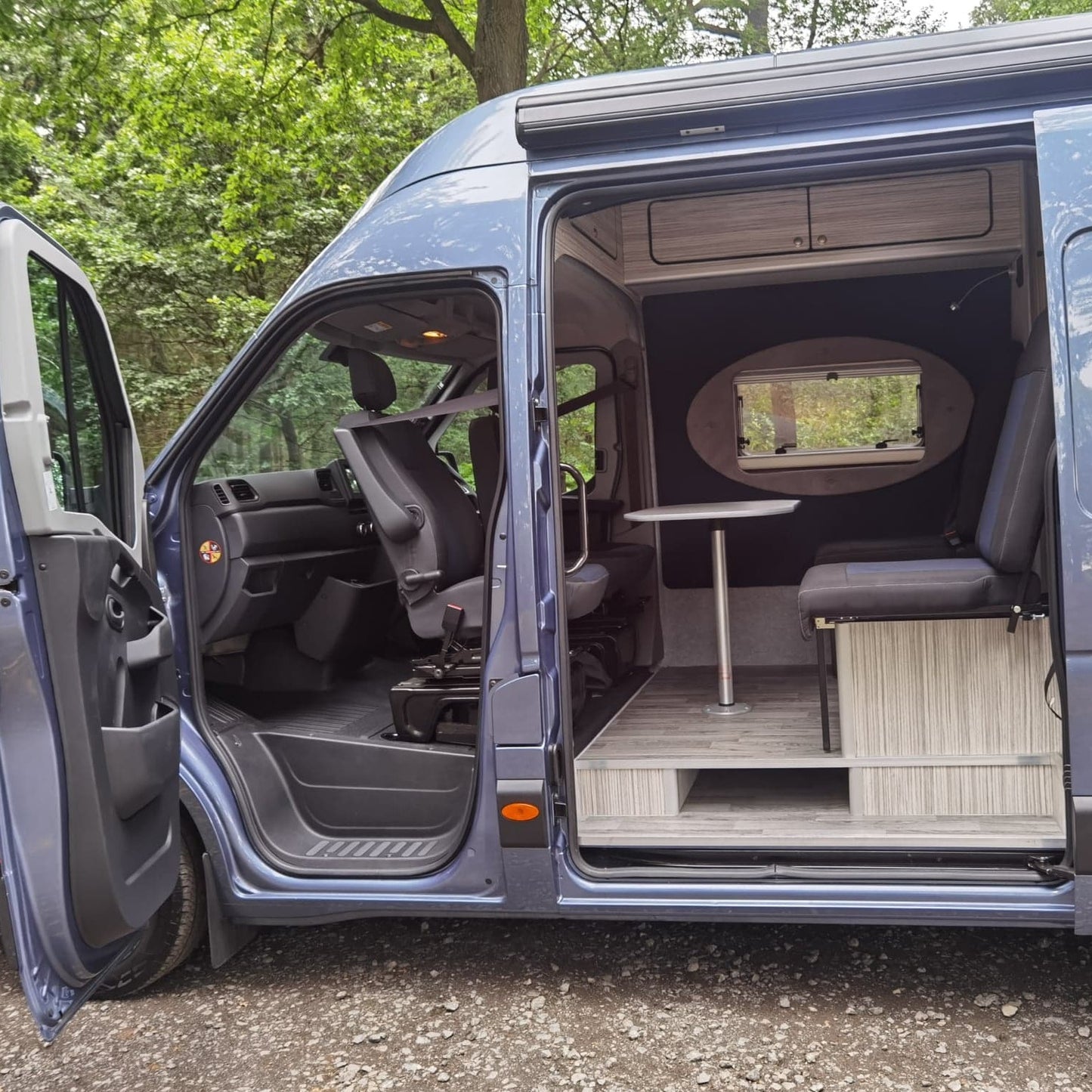 THE 'ABBERLEY' RENAULT MASTER WITH AN AUTOMATIC OPTION BY CCCAMPERS - cccampers.myshopify.com