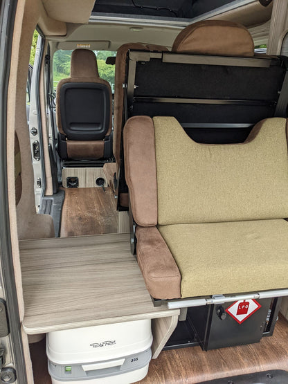 The Bliss Solo Single Rock 'n' Roll bed for Nissan Nv200 2009+ Renault Trafic & Nissan NV300 2014+ - cccampers.myshopify.com