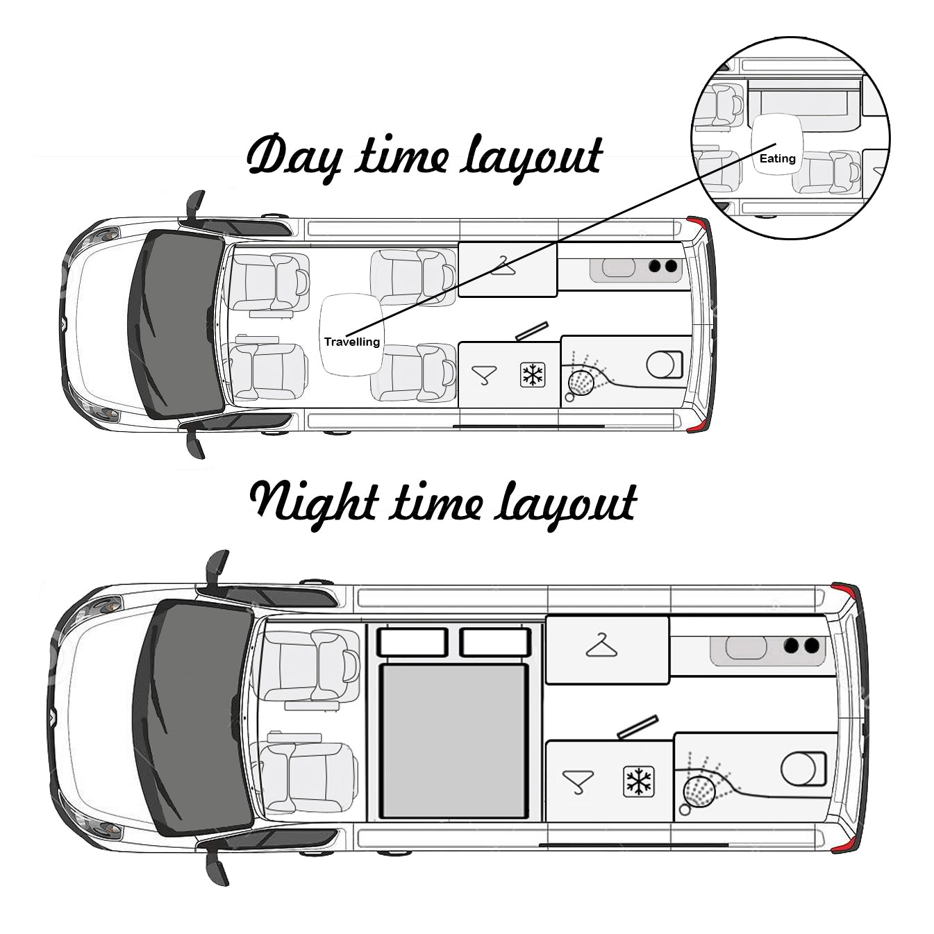 THE 'ARLEY' RENAULT MASTER WITH AN AUTOMATIC OPTION BY CCCAMPERS - cccampers.myshopify.com