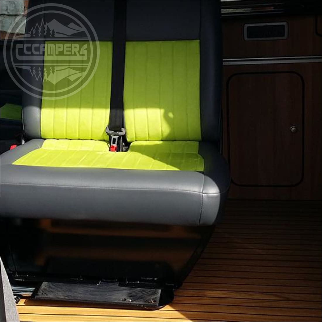 Volkswagen T5 T6 Transporter caravelle double swivel seat base UK made - cccampers.myshopify.com