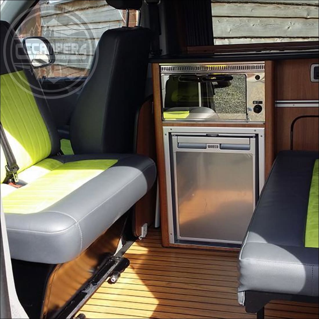 Volkswagen T5 T6 Transporter caravelle double swivel seat base UK made - cccampers.myshopify.com